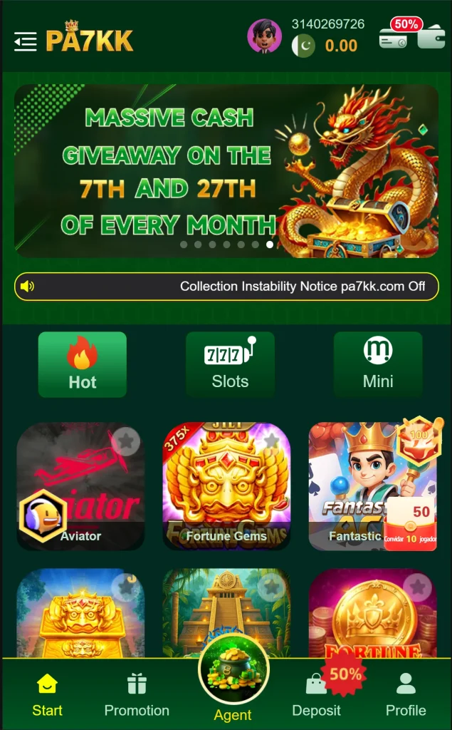 PA7KK Game